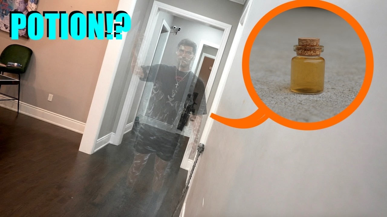 My roommate drank an INVISIBILITY POTION!!! (It was almost PERMANENT)