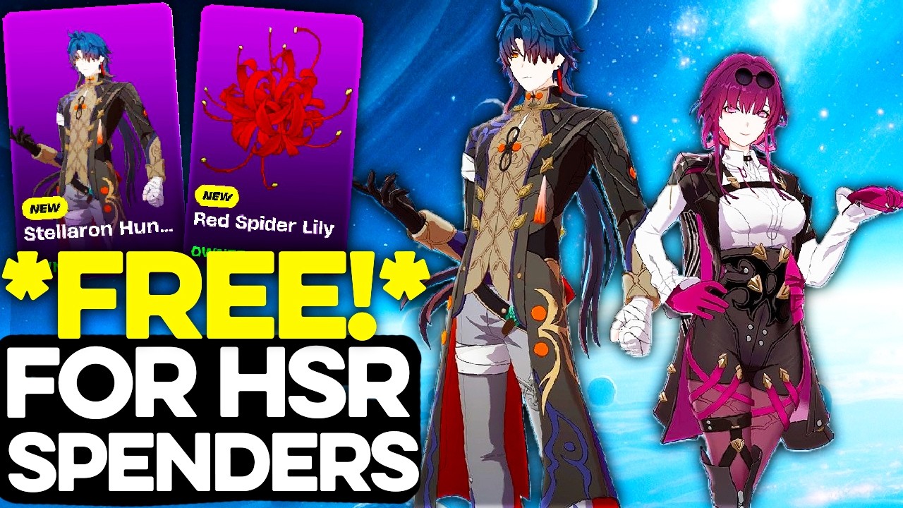 Honkai Star Rail Stellaron Hunter Blade Skin For FREE + Kafka Showcase Fortnite HSR Collab