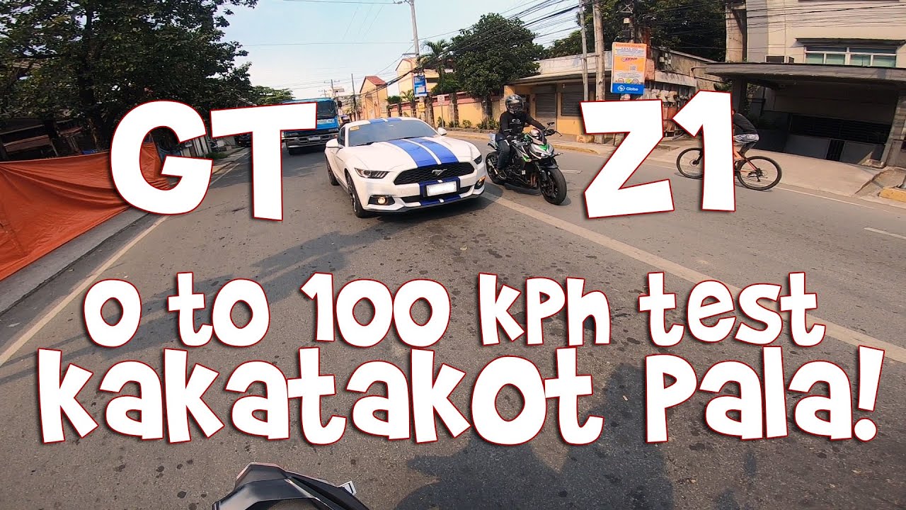 0 to100 kph test Z1000- WELCOME BASHERS! PAGTAWANAN N'YO KO! :D