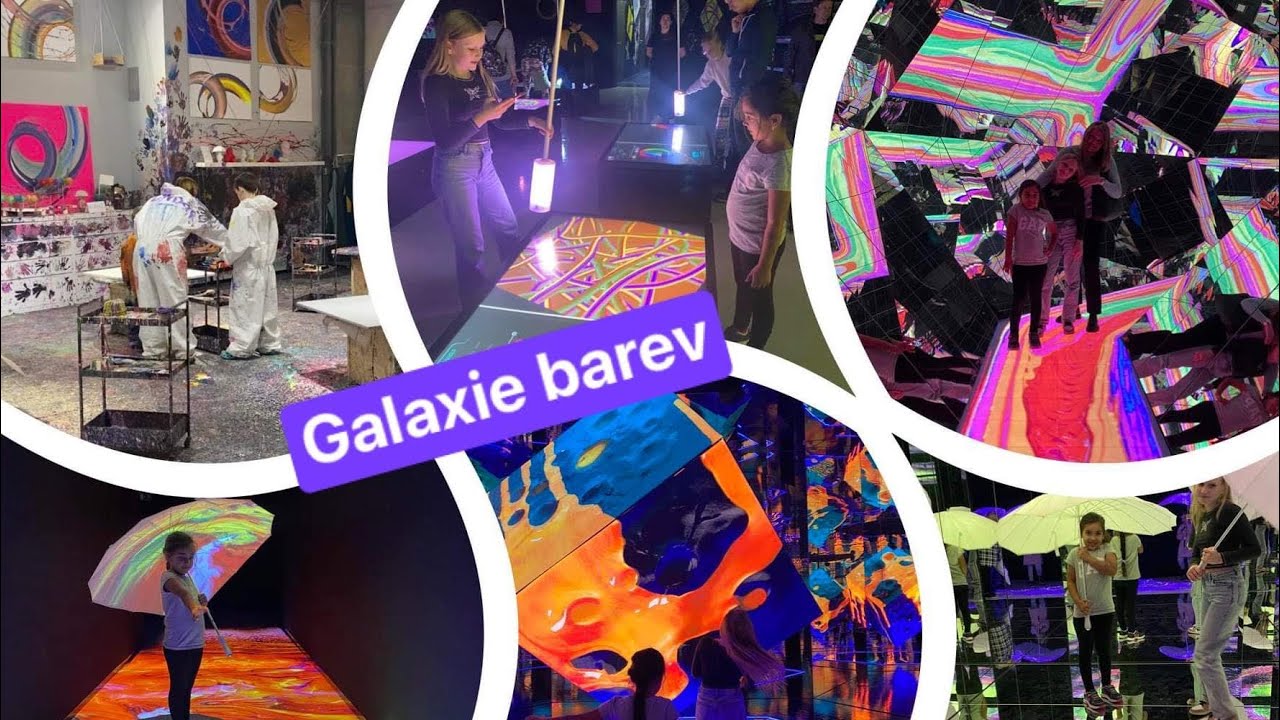 Galaxie barev v OC Westfield Chodov Praha