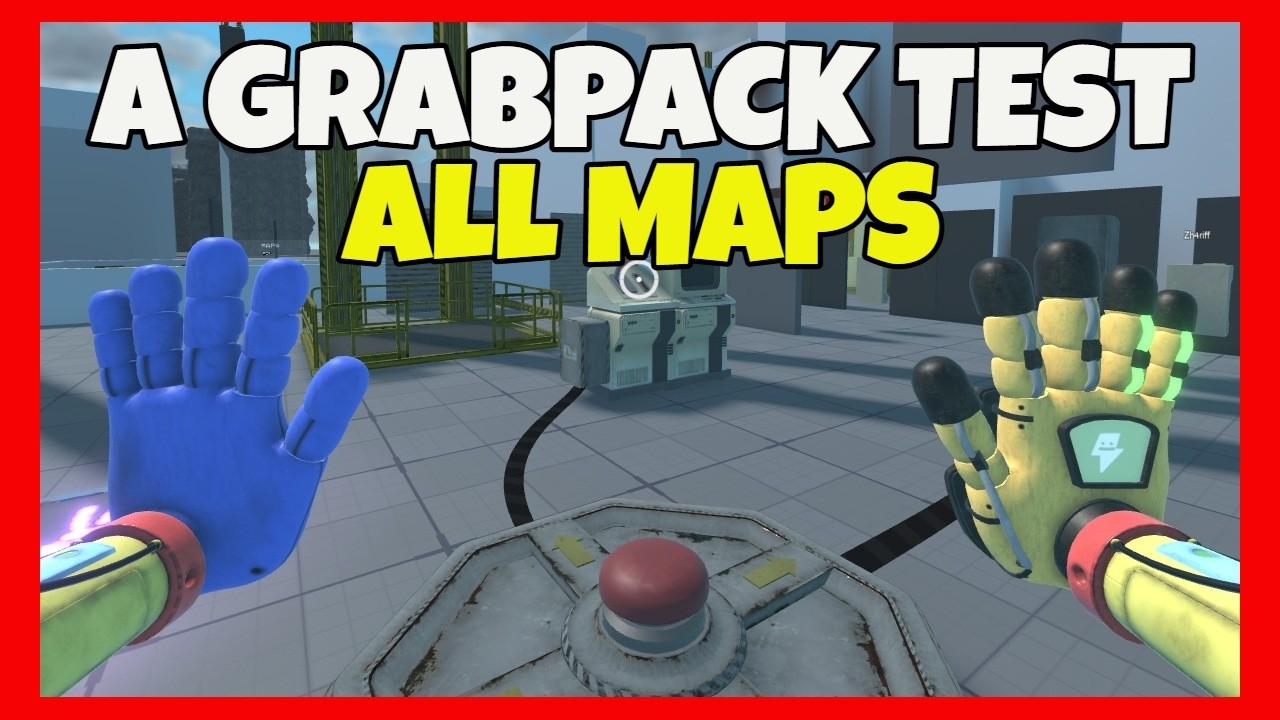 Roblox A GRABPACK TEST [ ALL MAP and PUZZLE Full Walkthrough ] [ by PREW-X ]