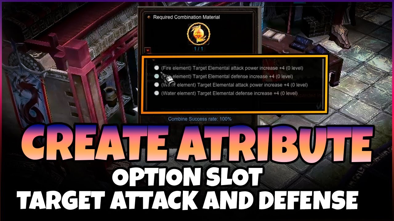 #24 [Mu Global] CRIANDO ATRIBUTO SLOT NA PRATICA + REGRAS ESSENCIAIS DE ELEMENTOS