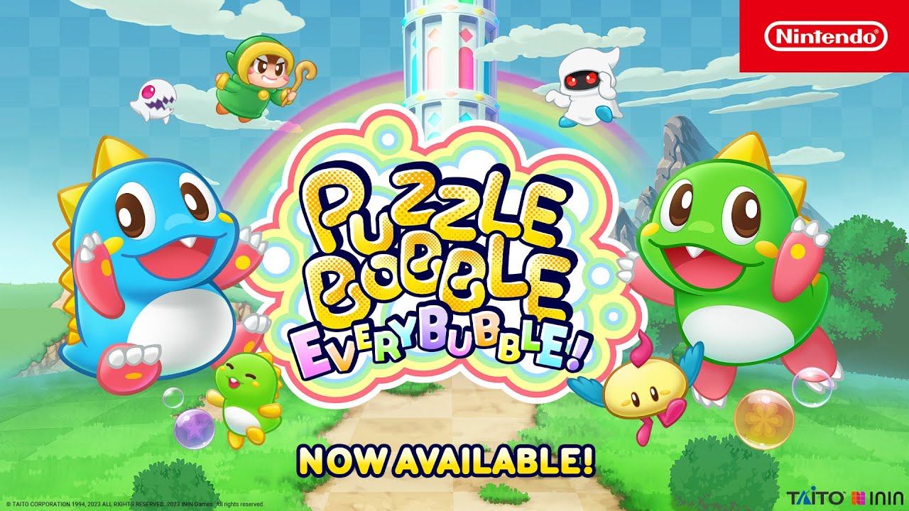 Puzzle Bobble Everybubble! - Release Trailer