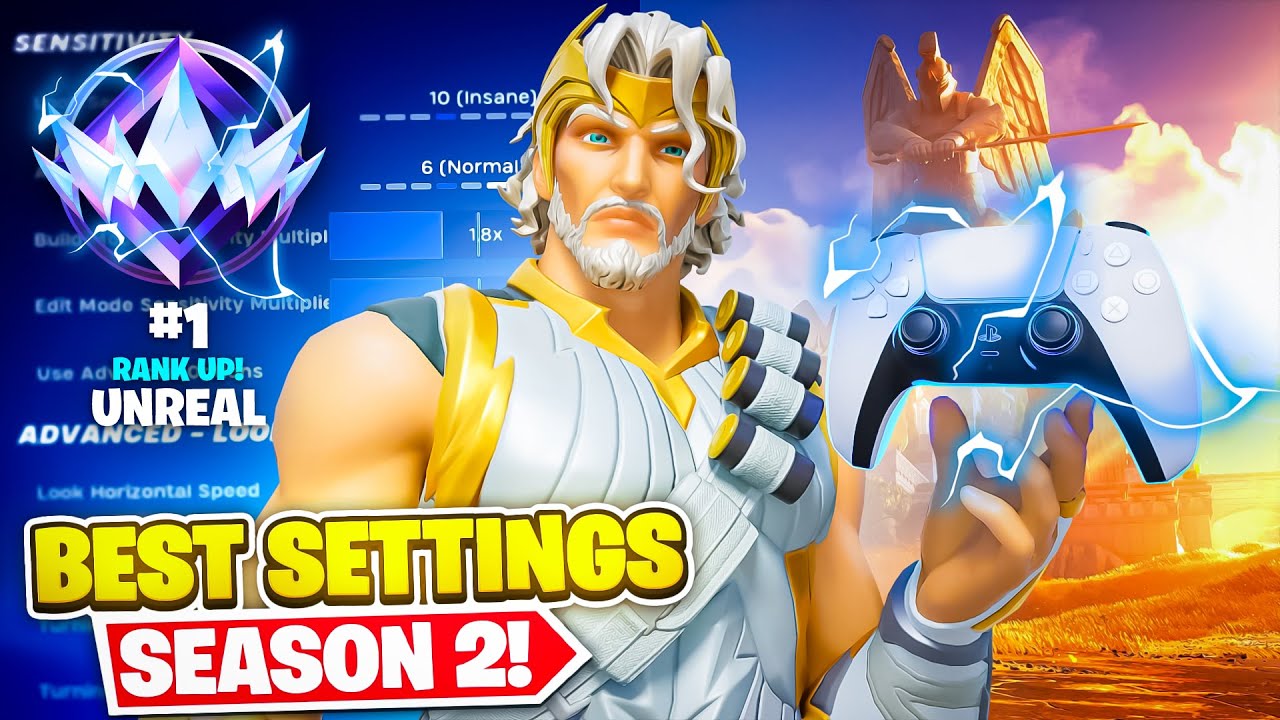 *ОБНОВЛЕНО* Лучшие настройки контроллера для Fortnite Глава 5 Сезон 2 (PS5/PS4/XBOX/ПК)