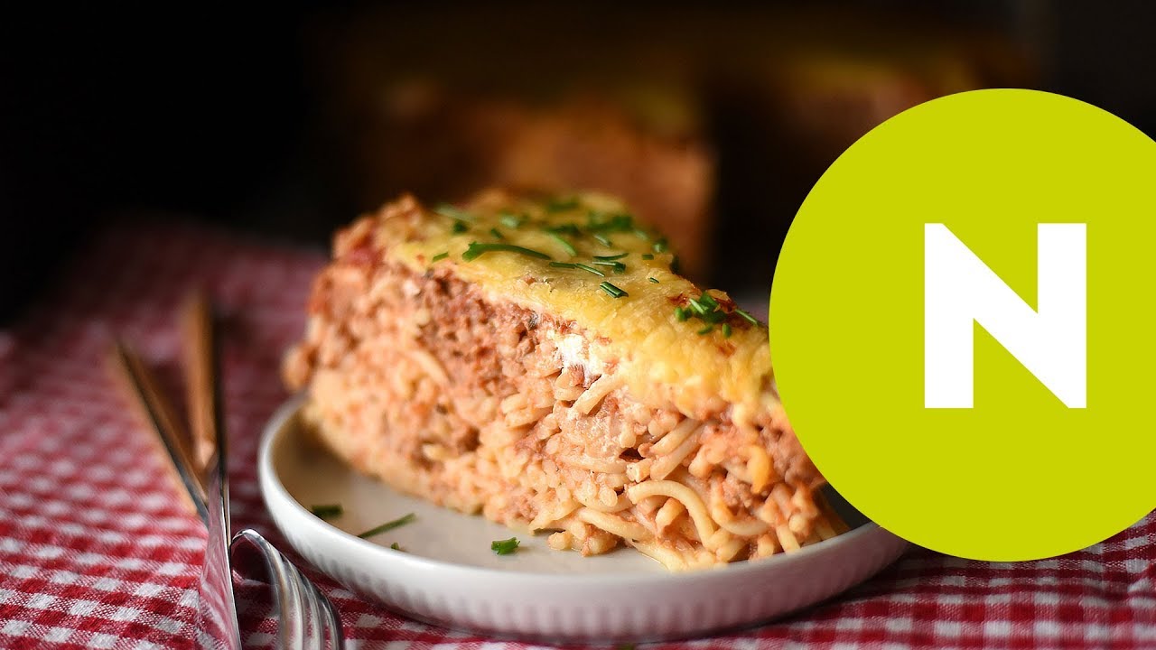 Szaftos spagettitorta recept | NOSALTY