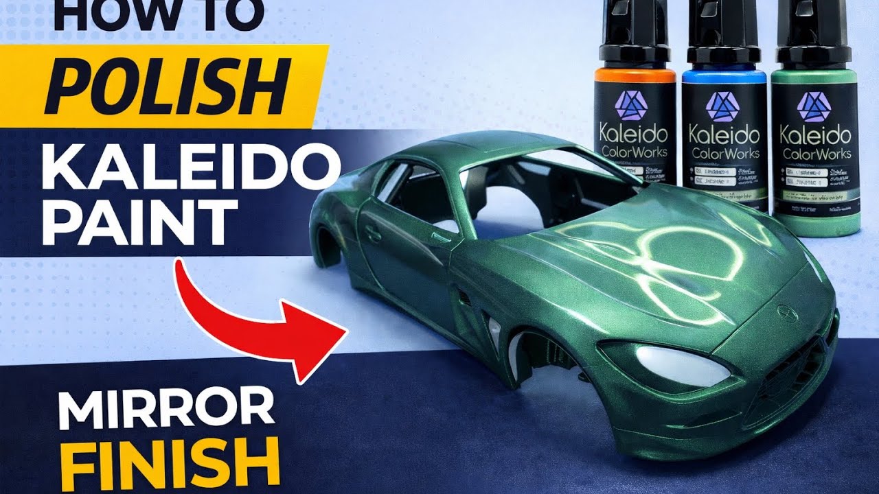 How to Polish Kaleido paints
