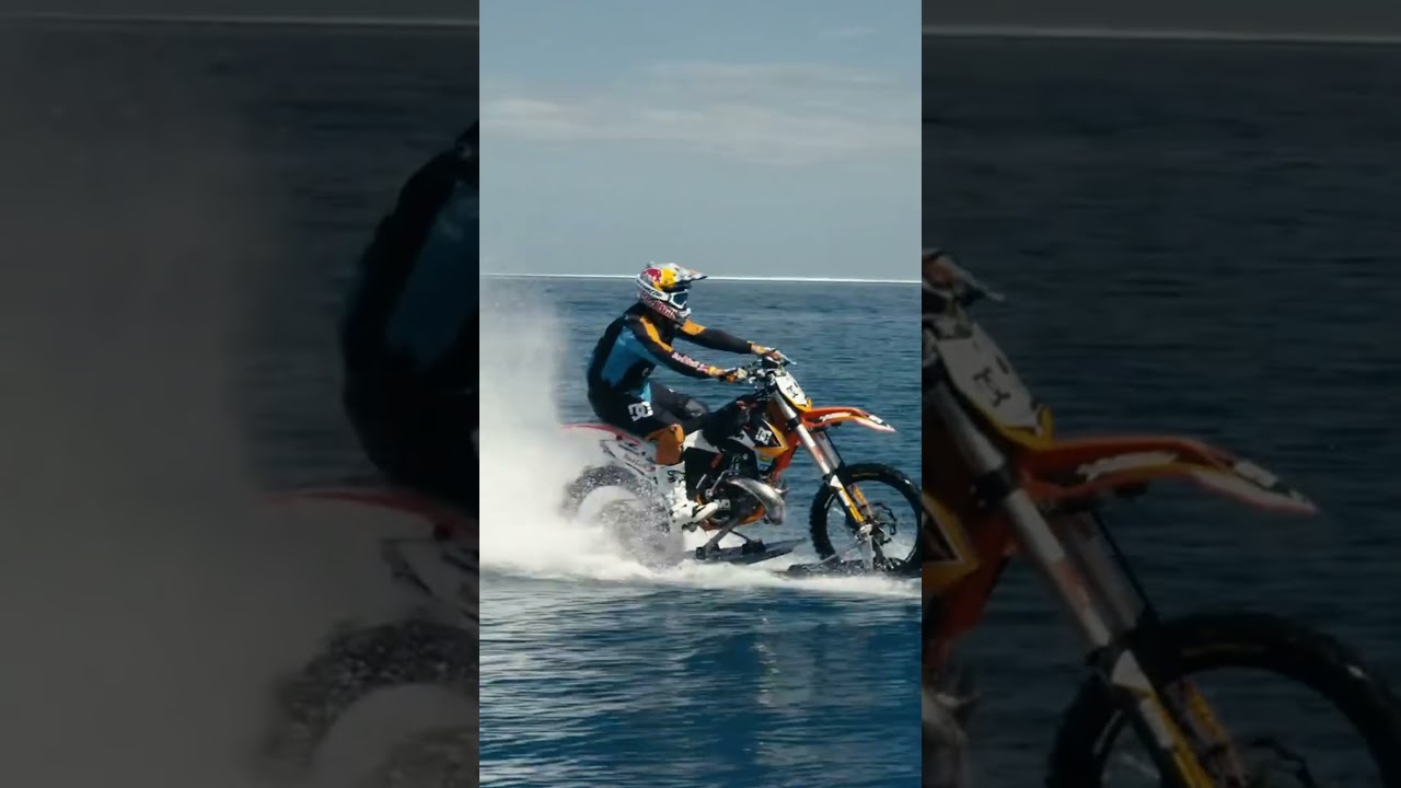 🔥Amazing Innovation defy convention, Motocross Surfing👍 