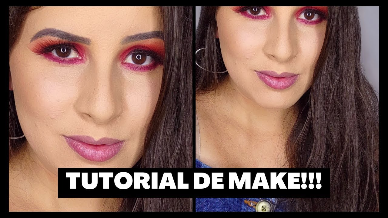 TUTORIAL DE MAQUIAGEM PASSO A PASSO! #makeup