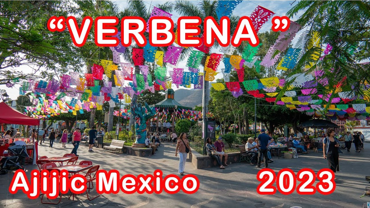 Verbena Jamaica Event at Ajijic  Mexico Plaza 2023
