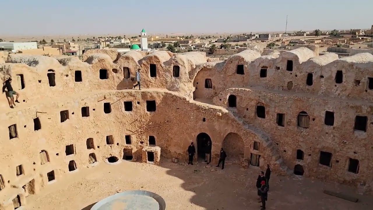 Libya Gasr al Hajj fortified storage
