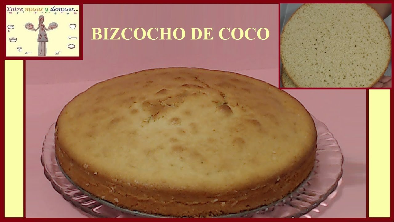 Bizcocho de Coco  de la  Torta de Coco