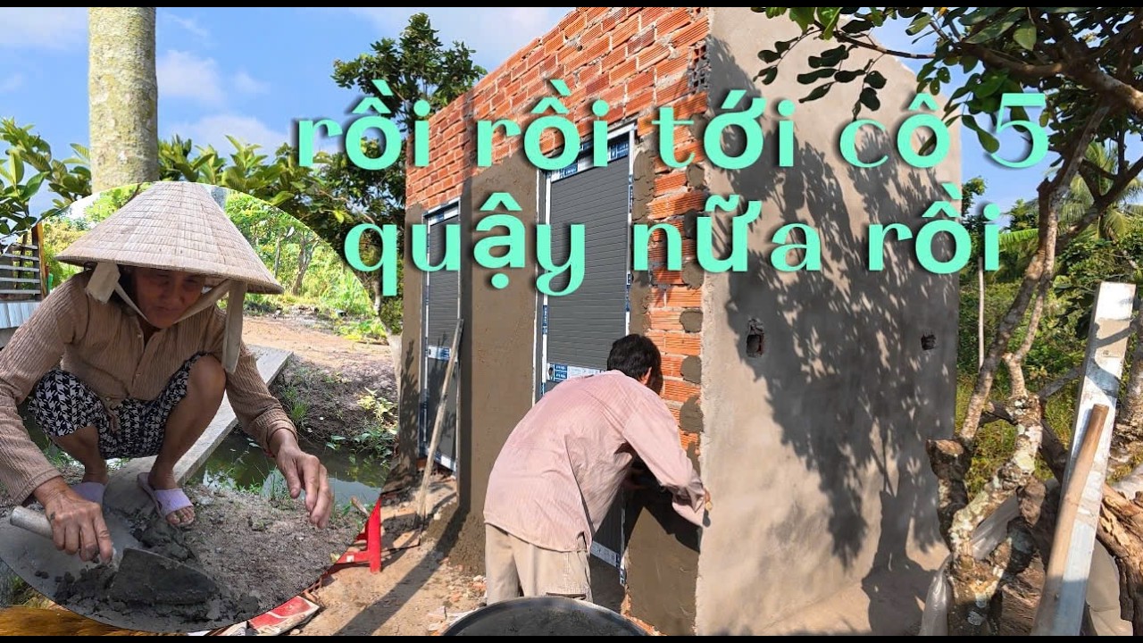 Hai Lộc Học Thêm Được Cách Kinh Nghiệm Ráp  Cửa Nhôm  Trên Tường  BLMT # 546