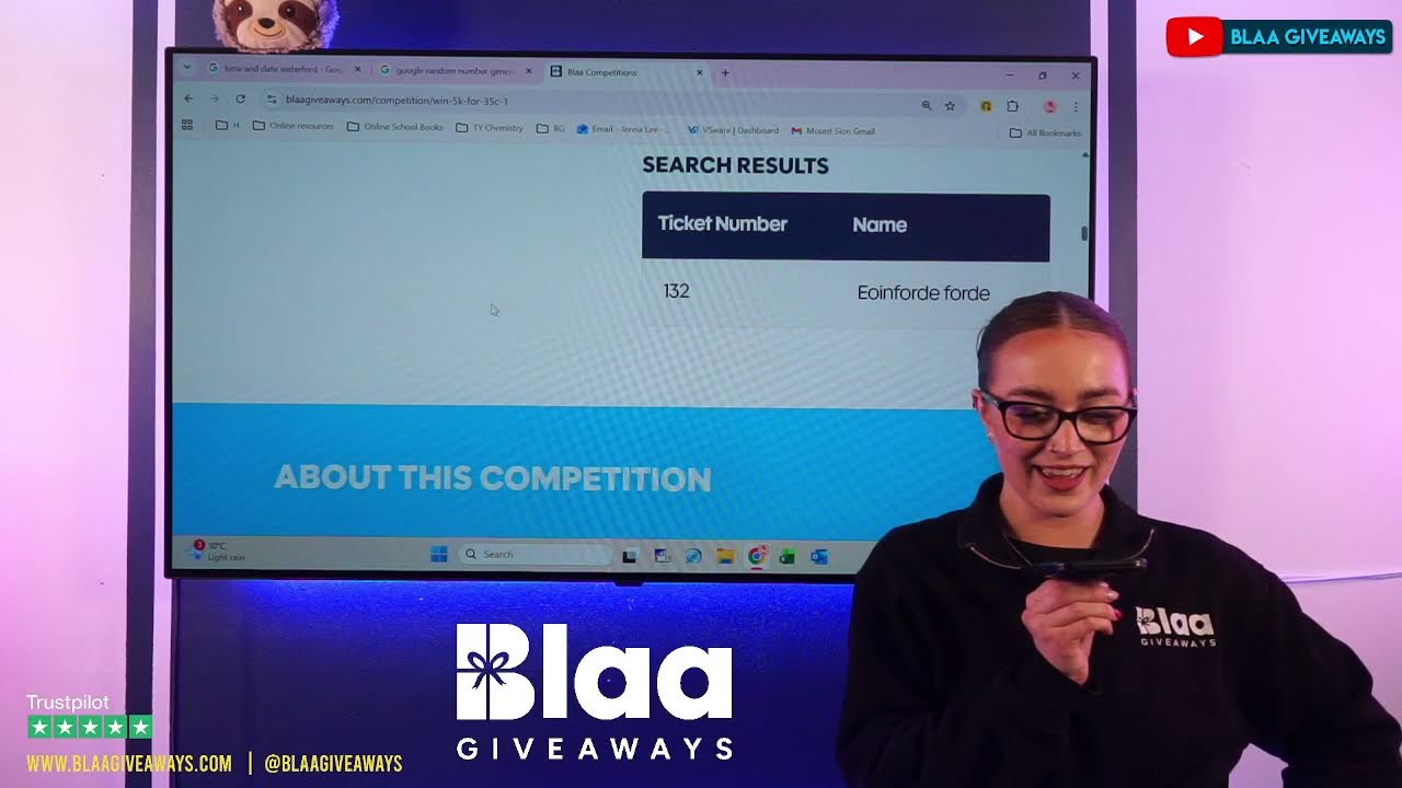 BLAA GIVEAWAYS | LIVE DRAW | 26th Feb 2026