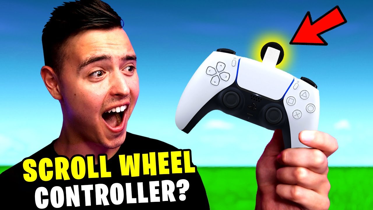 Trying The *NEW* Scroll Wheel Controller Attachment...