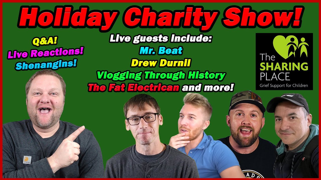 Annual Charity Show! | Live with Mr. Beat, The Fat Electrician, Drew Durnil, and MORE!