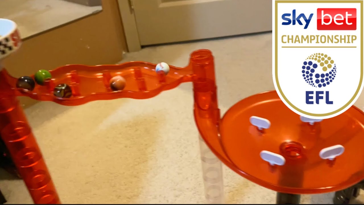 EFL Championship marble race 2024/25
