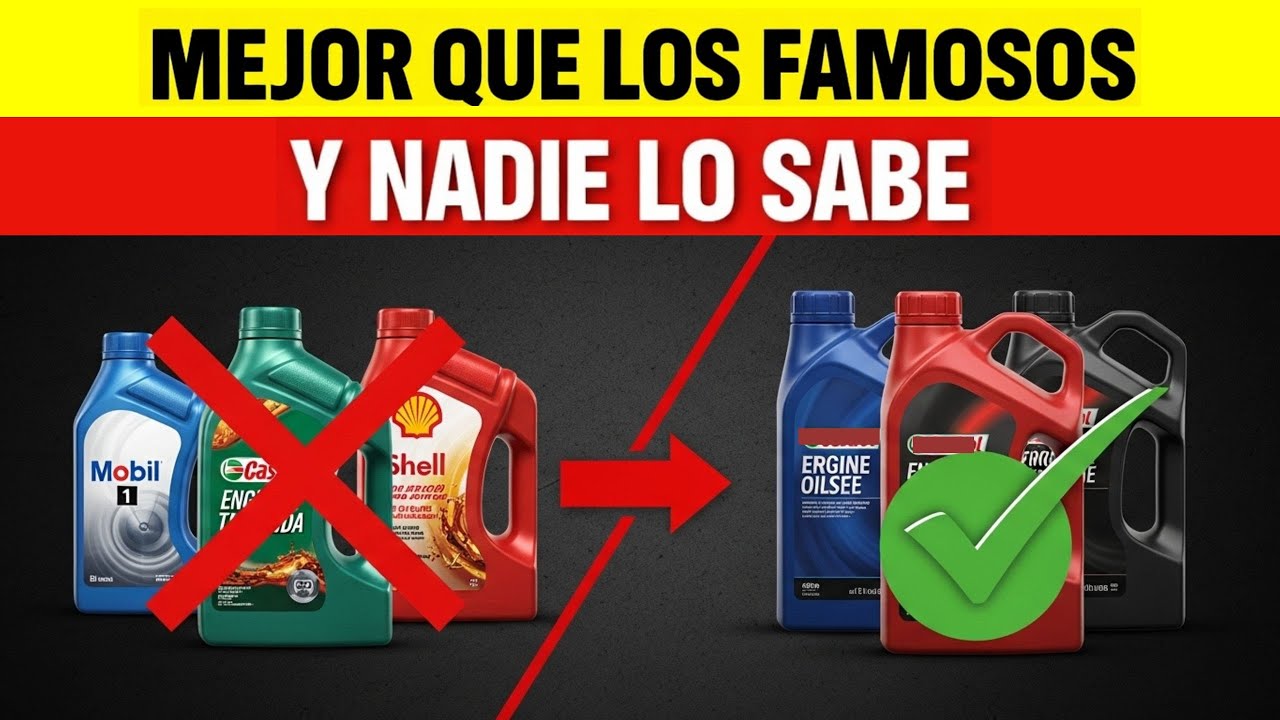 7 marcas de aceite que protegen más que Mobil, Shell y Castrol(y que nadie lo sabe)