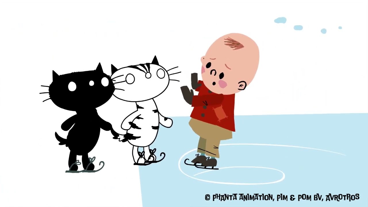 Pim & pom in het museum - Schaatsen Scene