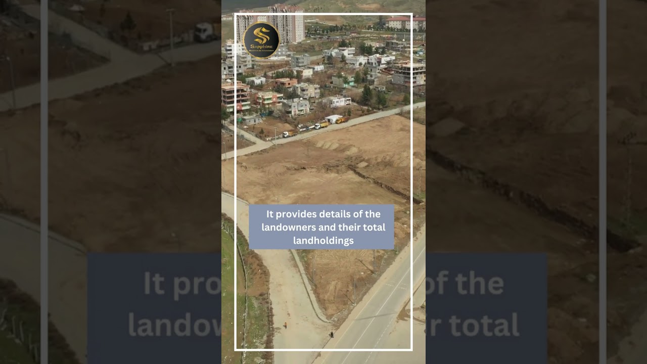 Khewat Number - Real Estate Glossary | Sapphire Builders & Associates