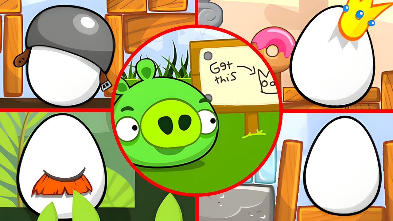 Angry Birds King Pig (1.1.5) - All Bosses (Boss Fight)