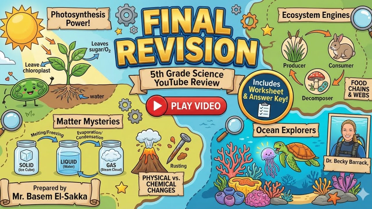 مراجعة ليلة الامتحان - برايم ٥ | Final Exam Night Review - Prime 5
