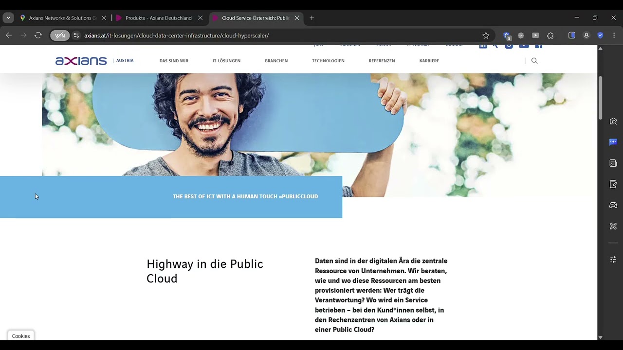 Heute als Laie bei OADDDW #91/1000: Axians Networks & Solutions GmbH in 51149 Köln
