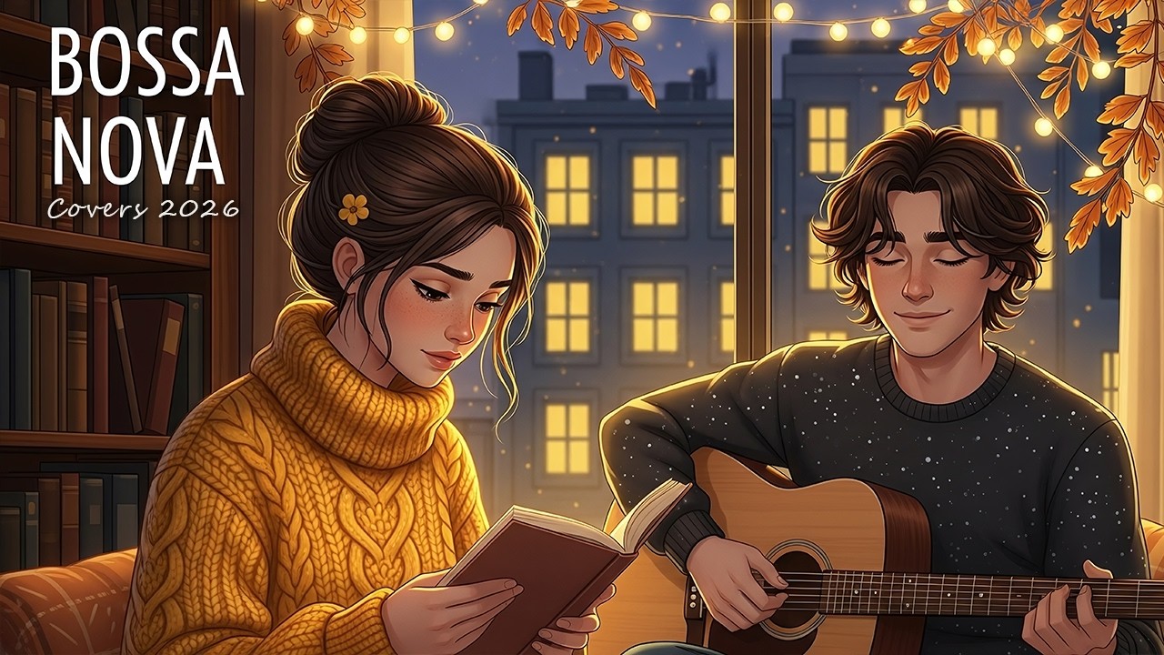 50 Bossa Nova Covers of Popular Songs ✨ Perfect Bossa Nova 2026 for Stress Relief & Inner Calm