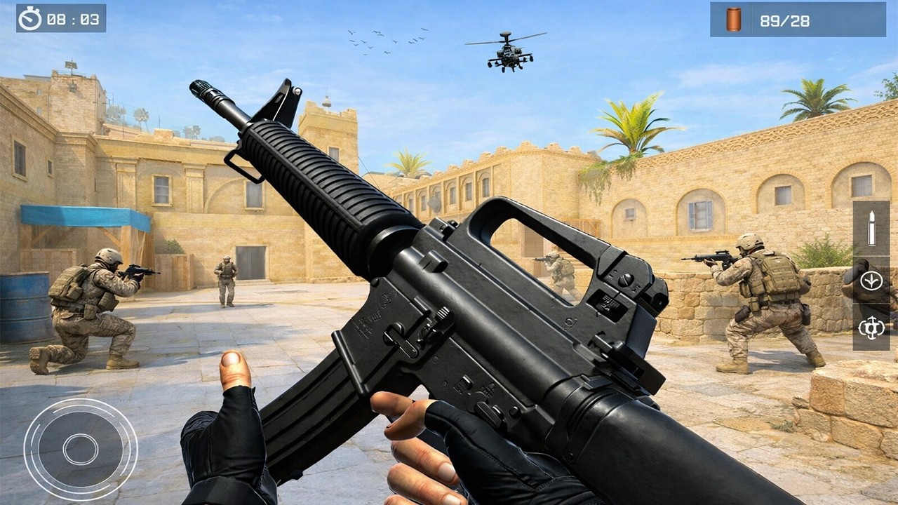 Critical Cover Strike - Offline Modern Shooter Gun Games _ Android GamePlay