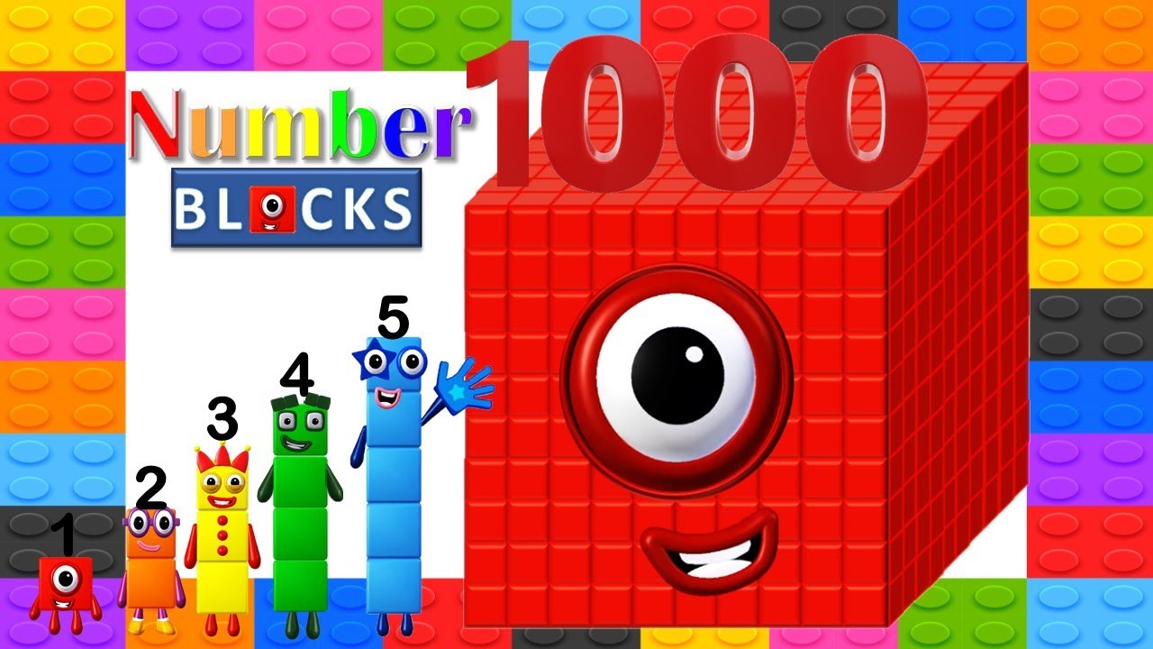 Numberblocks 1 to 1000 | Learn to count