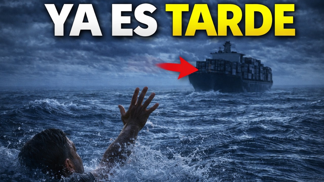Qué pasa si caes de un barco de carga en medio del océano