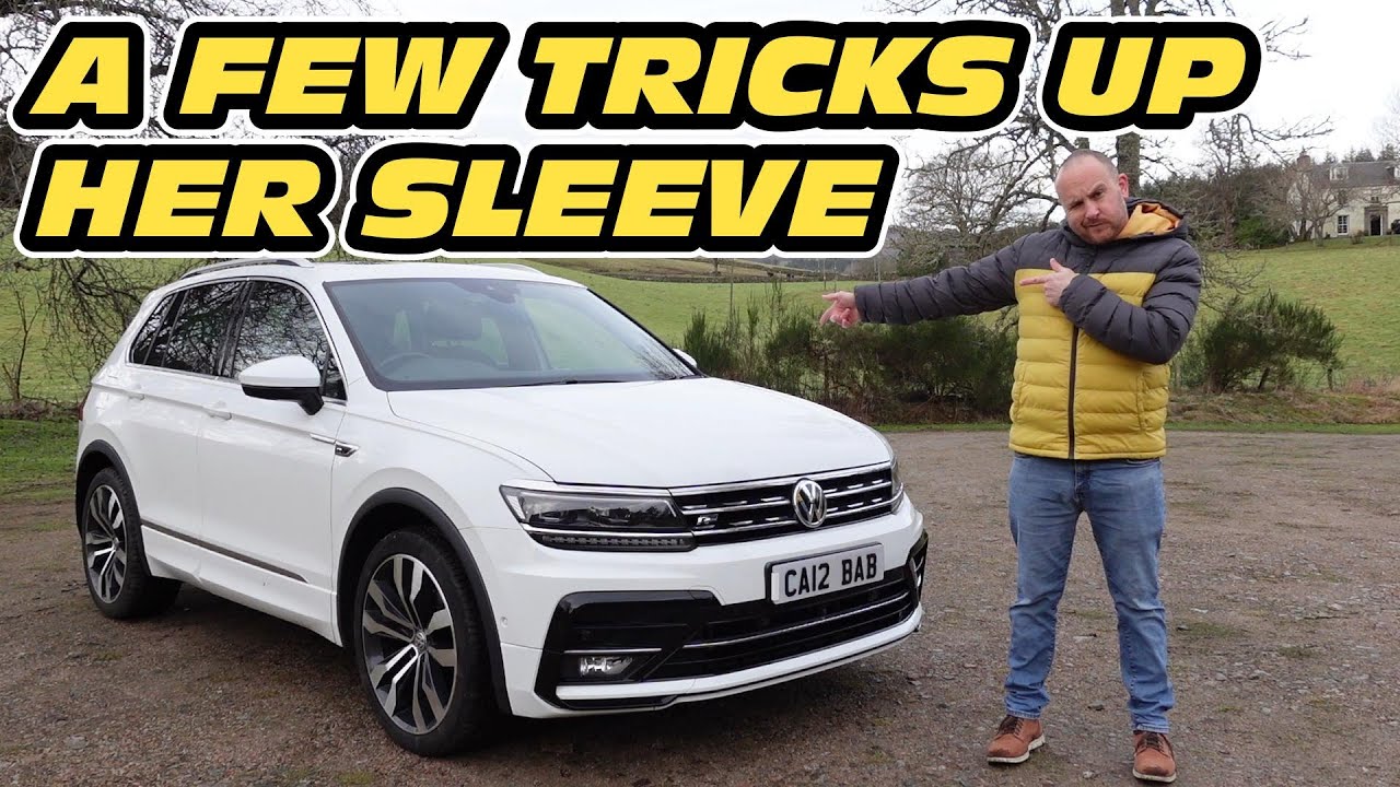 ОБЗОР VW Tiguan R-Line Tech TDI 4 Motion DSG 2019 — стоит ли покупать? #подержанныеавтомобили #вн...
