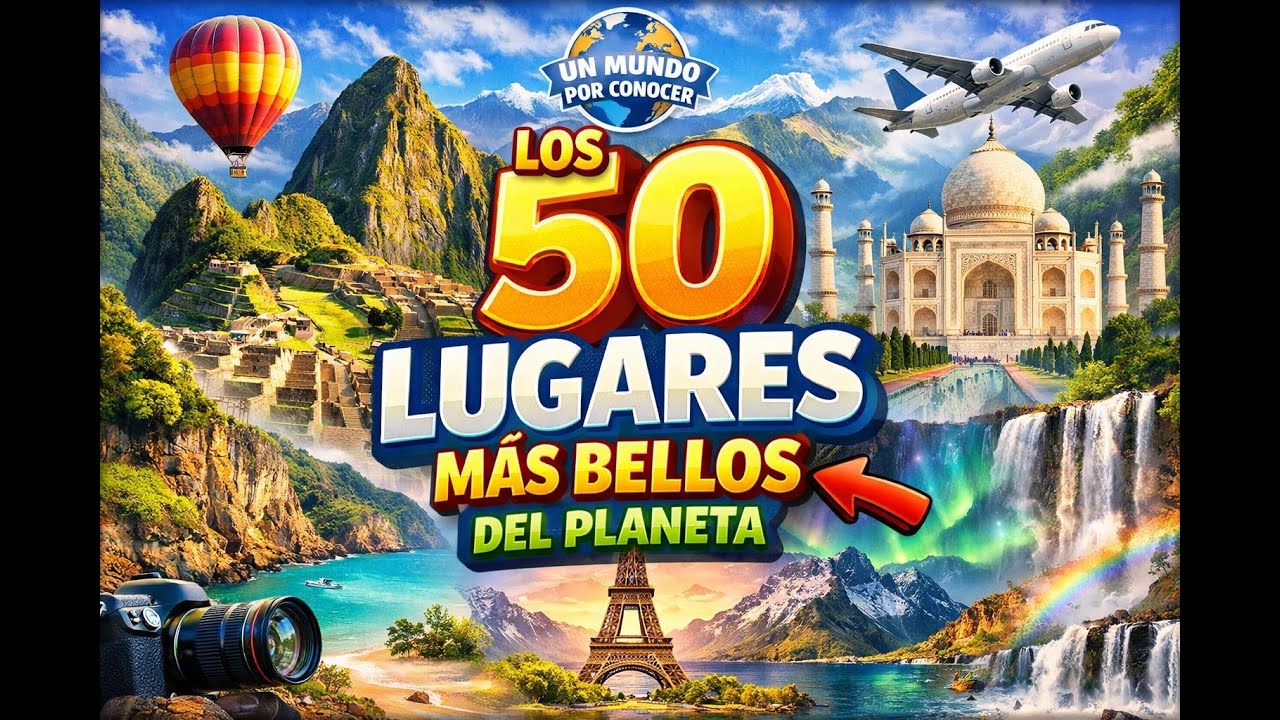 Los 50 destinos más espectaculares del mundo
