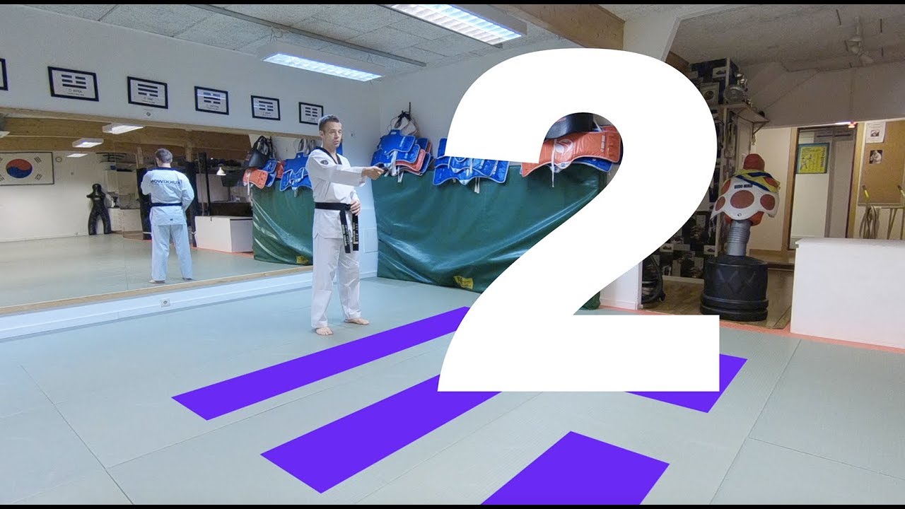 Poomsae på svenska - Taeguk 2 jang