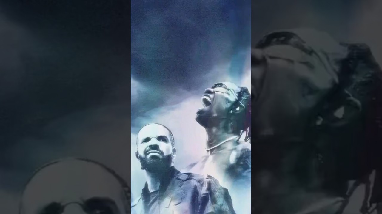 MELTDOWN - Travis Scott ft. Drake. Lyric Visualizer￼ #travisscott #drake #rap #lyrics #utopia