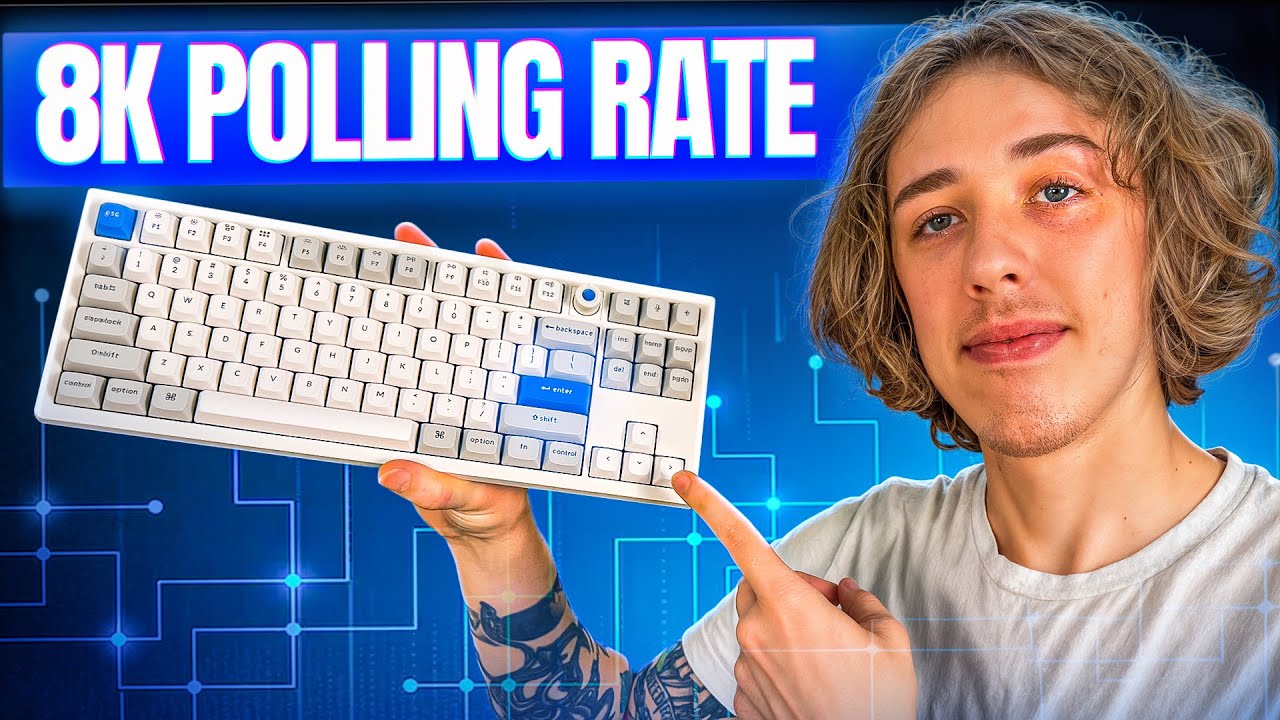 Keychron Added 8k Polling Rate To The Lineup - Keychron Q3 HE 8K