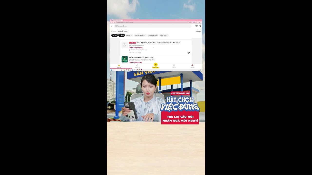 🔴 Gameshow Hãy Tìm Việc Đúng