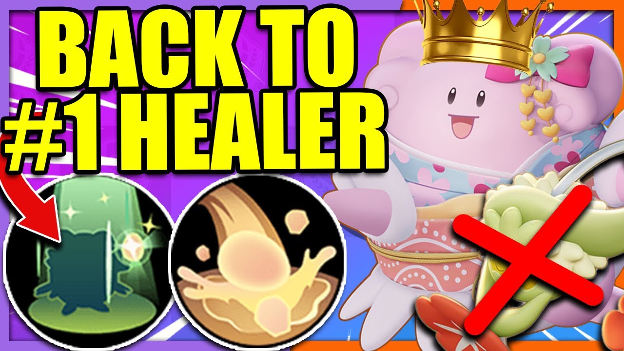 COMFEY Nerfs make BLISSEY the best Healing Support again?! | Pokemon Unite