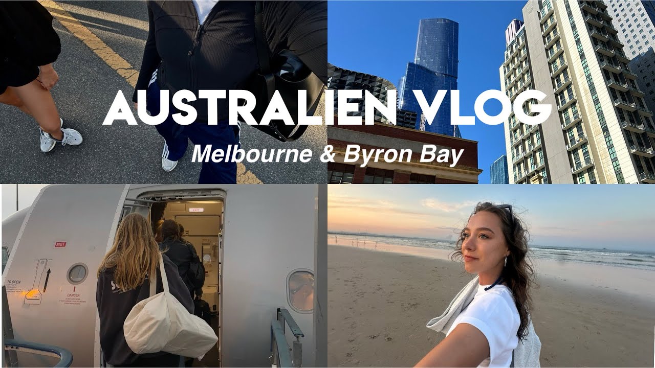 wir sind in Australien! // Byron Bay & Melbourne vlog
