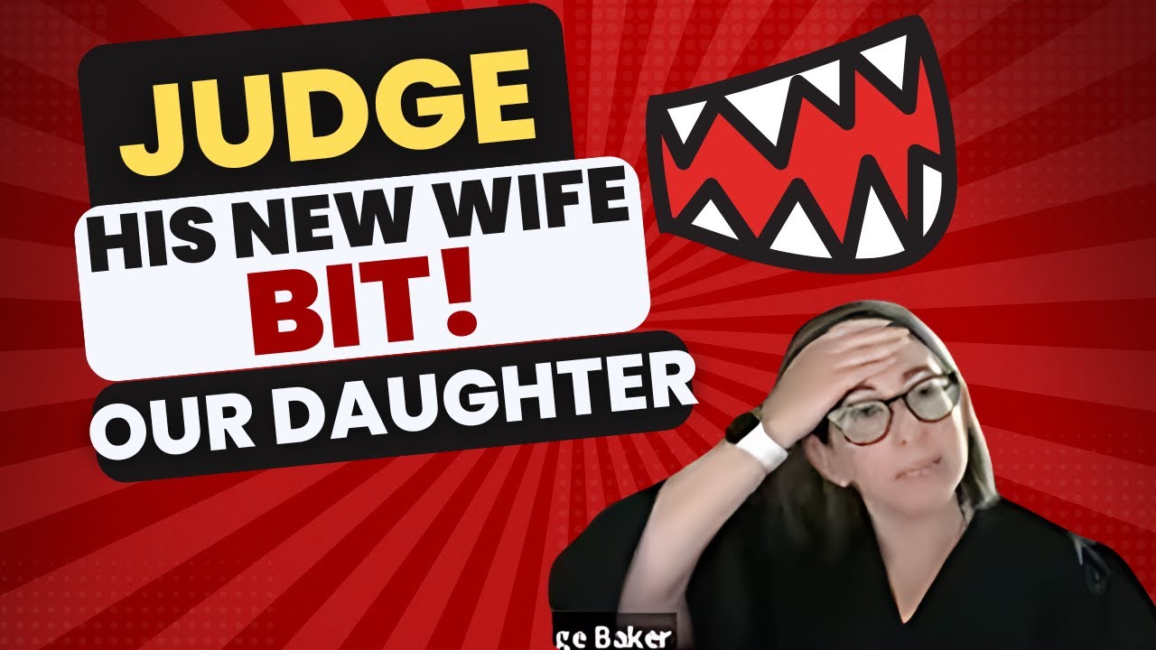 JUDGE! His new wife BIT our daughter! Real Child Custody Court Case - Texas Zoom Court