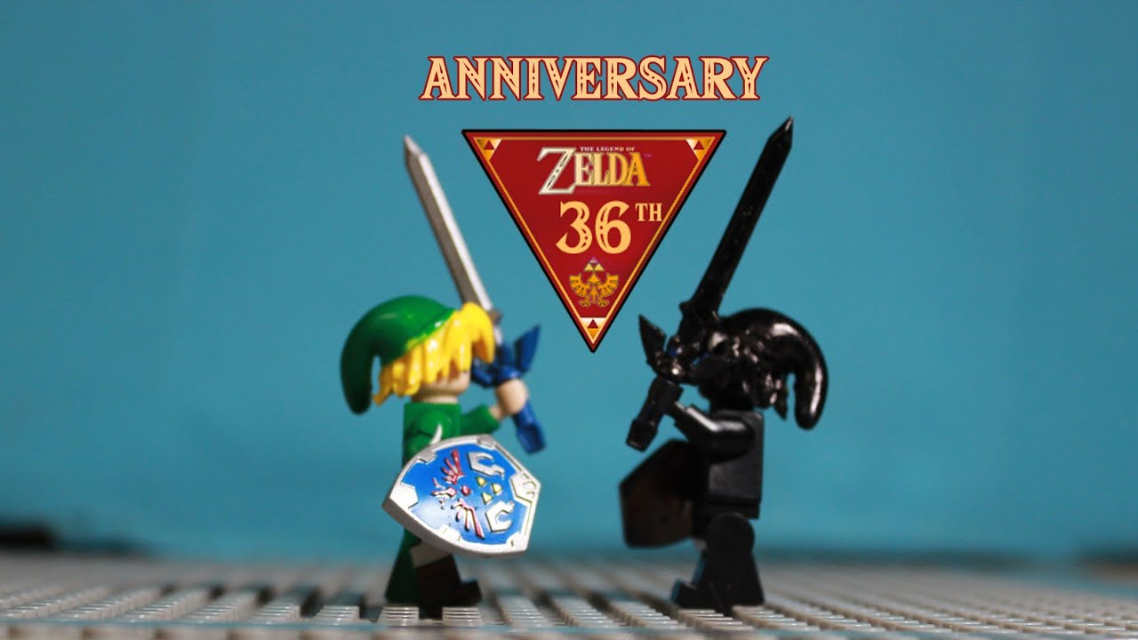 Lego Zelda | 36th Anniversary | Stop motion