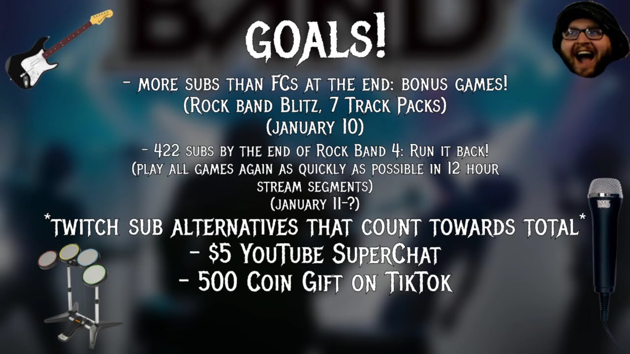 Rock Band Gauntlet Day 1 (Rock Band 1) ~ January 3, 2026