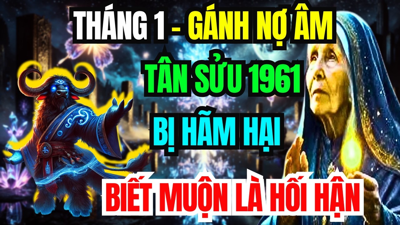 Sự Thật Đáng Sợ: Tân Sửu 1961 Tháng 1 ÂL Gánh Nợ Âm, Kiểu Gì Cũng Bị Hãm Hại - Biết Muộn Lỡ Cả Đời