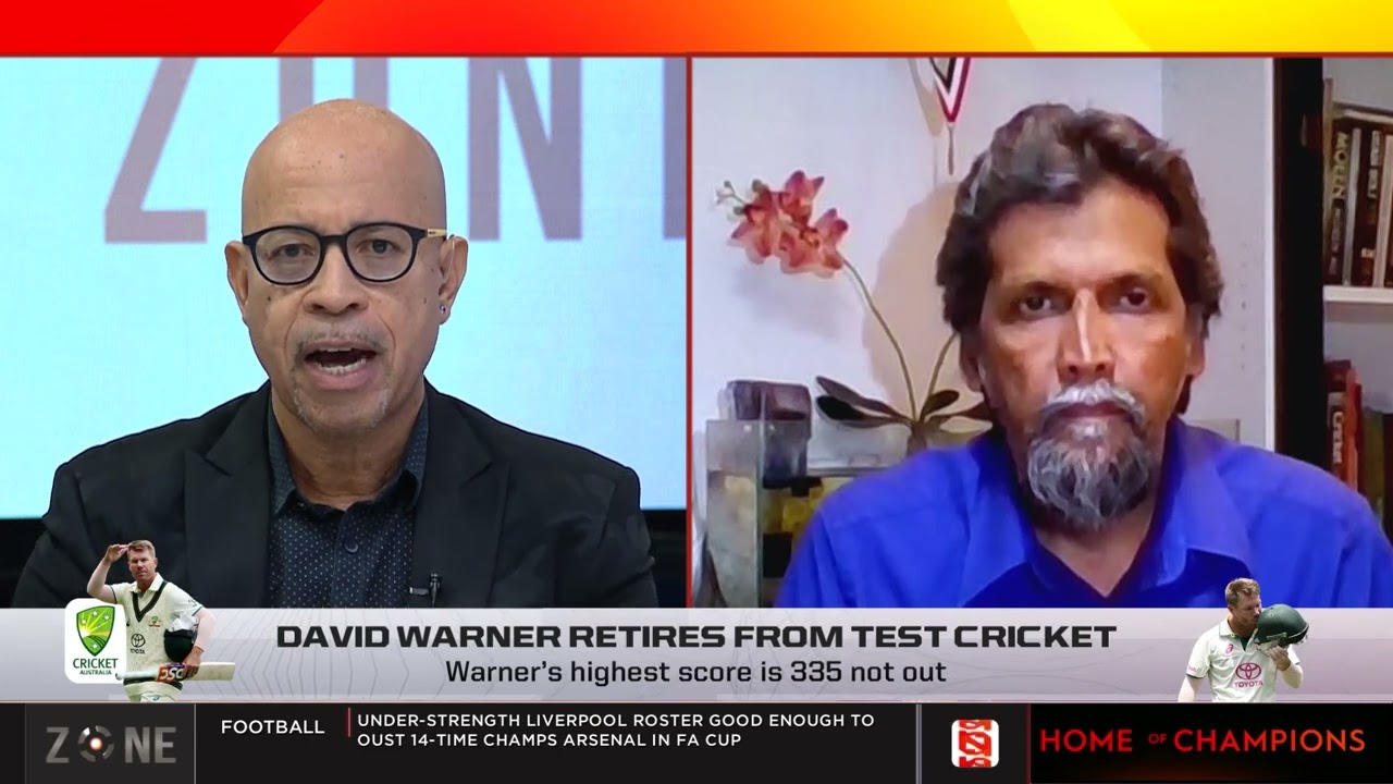 David Warner retires from Test Cricket, Warner score 57 in his last innings, Fazeer & Zone react