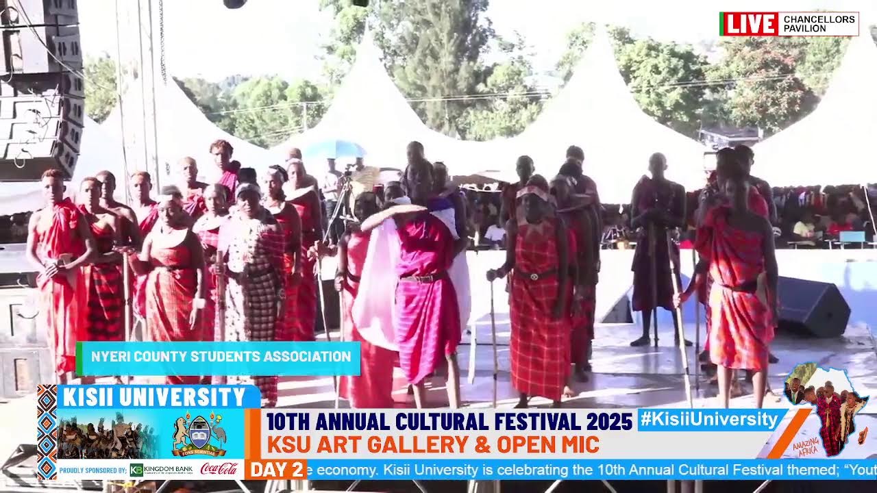 KISII UNIVERSITY 10TH ANNUAL CULTURAL FESTIVAL DAY 2 [LIVE]