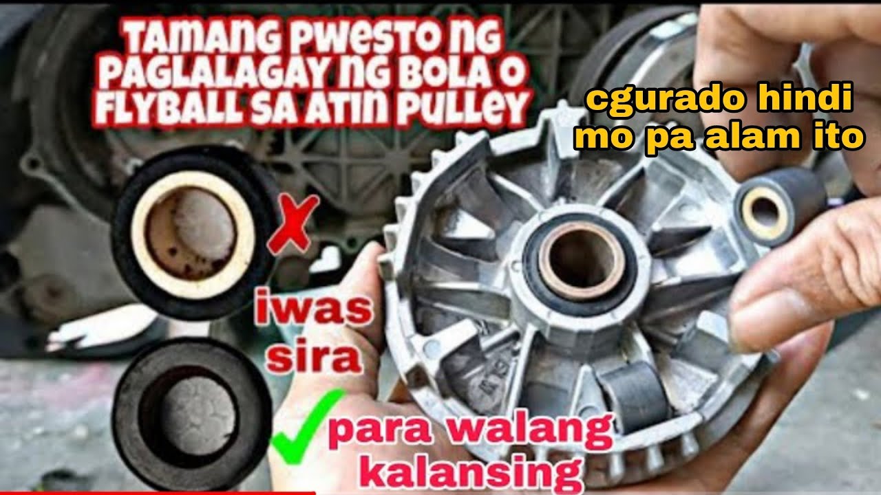 wag basta lagay lang,tamang position ng paglagay ng flyball  o bola walang kalansing