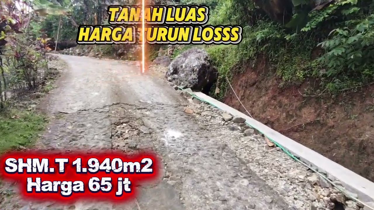 TURUN HARGA ✅ TANAH LUAS HARGA TERJANGKAU DI GUNUNGKIDUL 