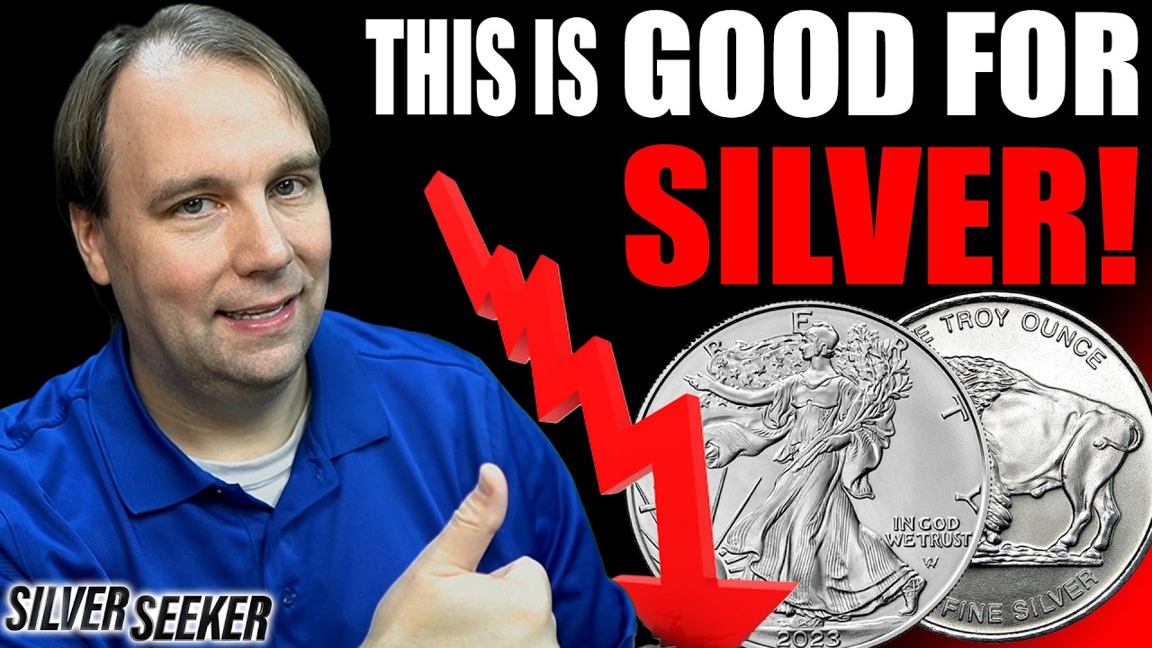 Silver&rsquo;s MASSIVE Drop Is Actually a GOOD Thing - Here's Why!