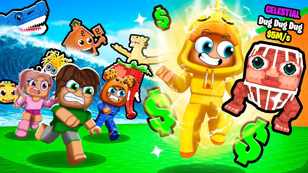 Ik Kreeg ADMIN In ESCAPE TSUNAMI For BRAINROTS! (Roblox)