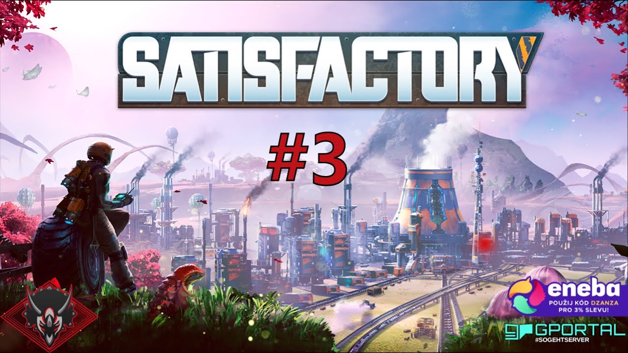 Satisfactory CZ #3 (Twitch záznam 20.2.2021)