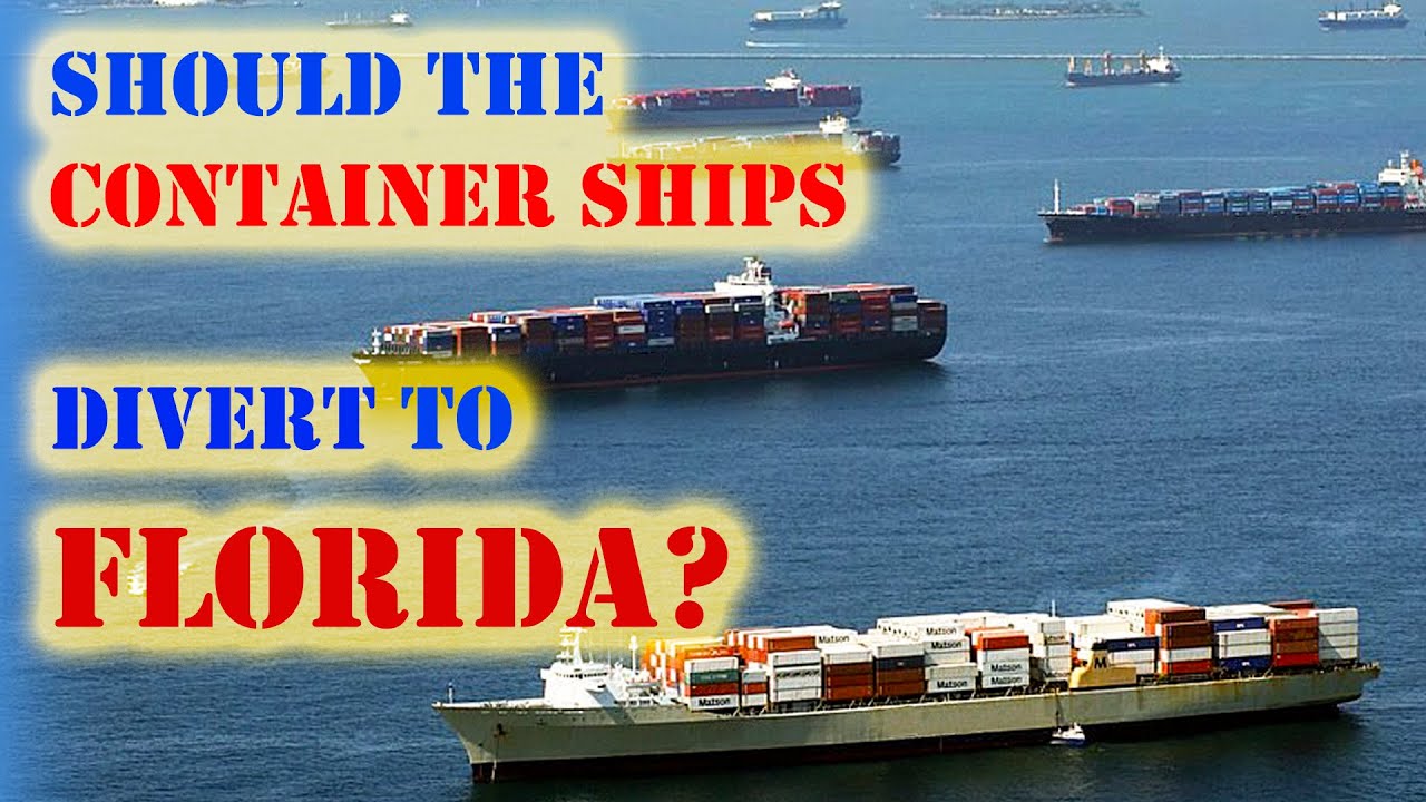 Ships Stuck in L.A. Port Congestion : Divert To Florida | Chief MAKOi Seaman Vlog